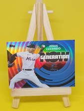 JESUS LUZARDO 2022 Topps Update Marlins Generation Now SSP Red Parallel #d 10/10