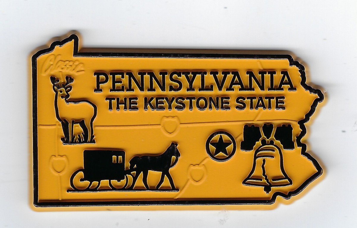Pennsylvania Keystone State PA Sticker Pack – Scenic States