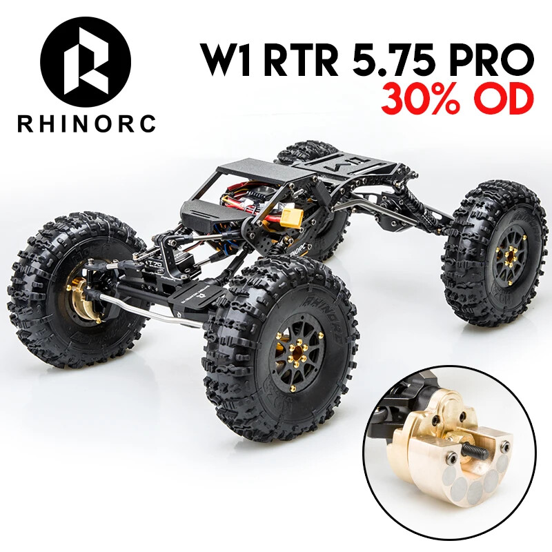 Rhino W1 5.75 Pro RTR 30% OD 317mm 1/10 Shafty Crawler Rig MOZA