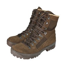 British Army Meindl Brown Suede Combat Boots Desert High Liability - All Sizes