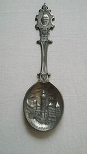 WMF  Zinnl&ouml;ffel - mit Motiv Burg N&uuml;rnberg - 75,5 gr. schwer
