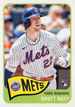 Brett Baty 2023 Topps Archives - #170 RC (1965) - New York Mets