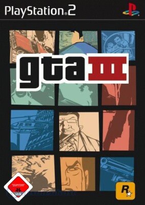 PS2 / Sony Playstation 2 - Grand Theft Auto III / GTA 3 DE mit OVP