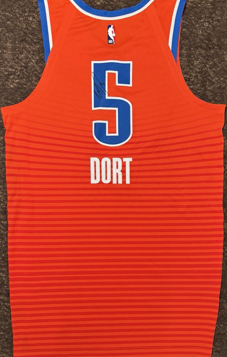 Authentic Nike NBA Oklahoma City Thunder OKC Luguentz Dort Game