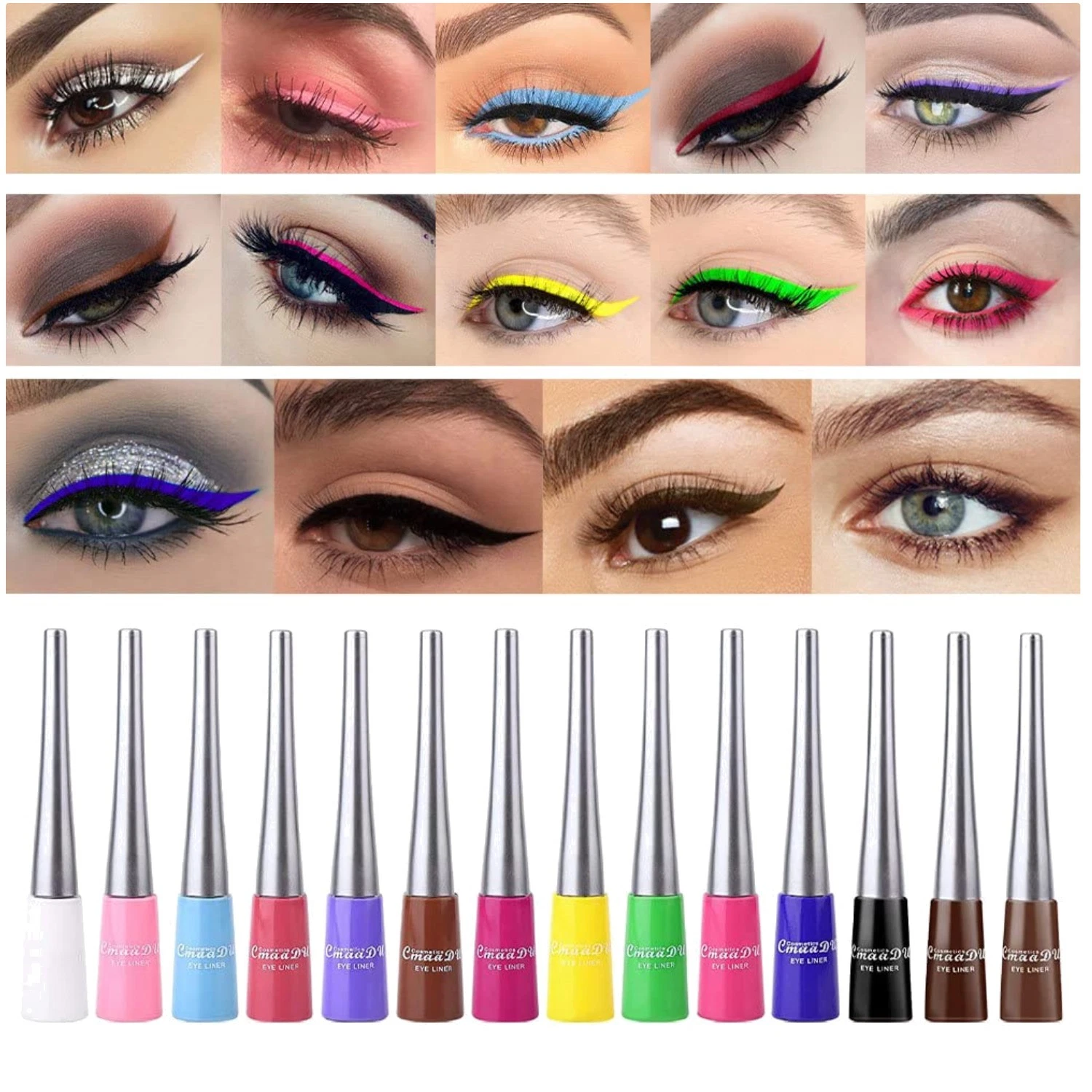 Waterproof Fluorescent Eyeliner Collection
Opens in a new window or tab