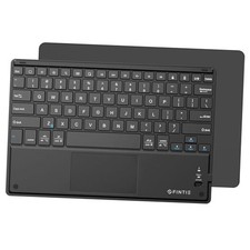 Ultrathin 4mm Wireless Bluetooth Keyboard with Built-in Multi-Touch Touchpad