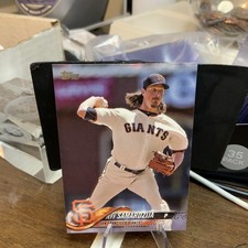 2018 Topps Series 1 Jeff Samardzija Baseball Card #274 Giants FREE S&H