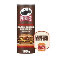 Pringles 165g Burger King Bacon Double Cheese XL Flavour Sharing Crisps
