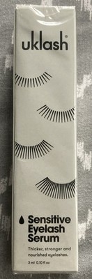 UKLASH SENSITIVE EyeLash Serum 3ml NEU, dickere stärkere gepflegte Wimpern 