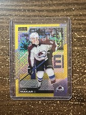 2020-21 OPC Platinum Hockey Cale Makar Yellow Traxx 046/249 