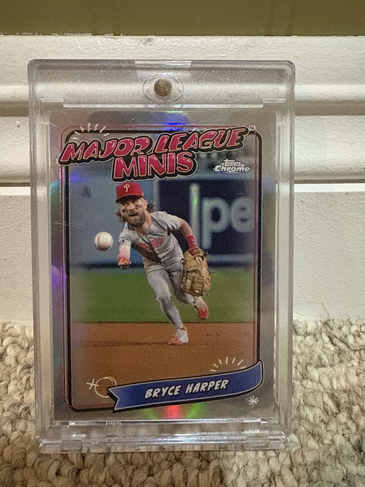 2024 Topps Chrome Update Series Major League Minis Bryce Harper #MM-15