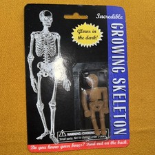 Incredible Growing Skeleton Glows in the Dark New