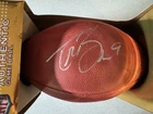 Drew Brees Signed Football New Orleans Saints Purdue