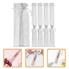 30 Pcs Fan Pouch Bag Small Organza Bags Drawstring Design Storage