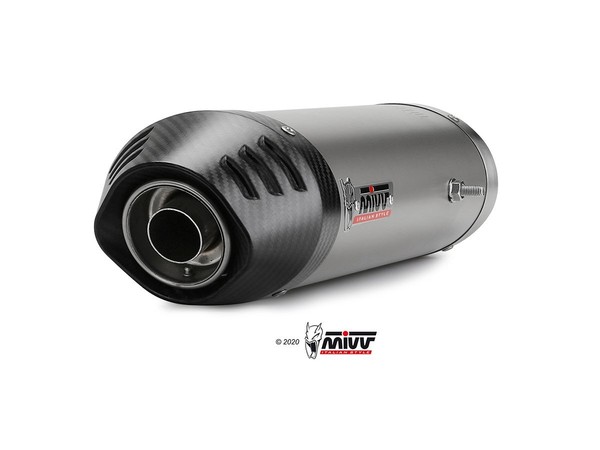 Auspuff Zugelassen Mivv Oval Titanium Yamaha YZF 1000 R1 2007 - 2008-image