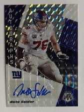 2020 Panini Mosaic Nate Solder Auto #AM12