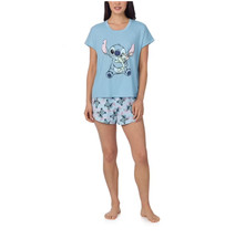 Women's Disney Short Sleeve Pajama Set- Asst Characters/Sizes