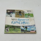 Nintendo Wii Sports Resort 2009 Disc, Booklet & Case Sleeve Tested Working
