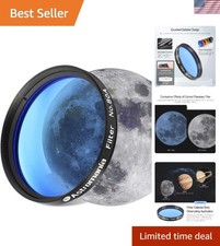 2-Inch Color Correcting Telescope Filter for Vibrant Lunar Planetary Views