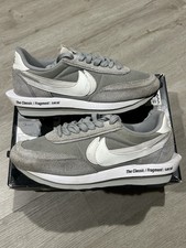 Nike LDV Waffle x Fragment Design x Sacai Gray for Sale  display picture 3