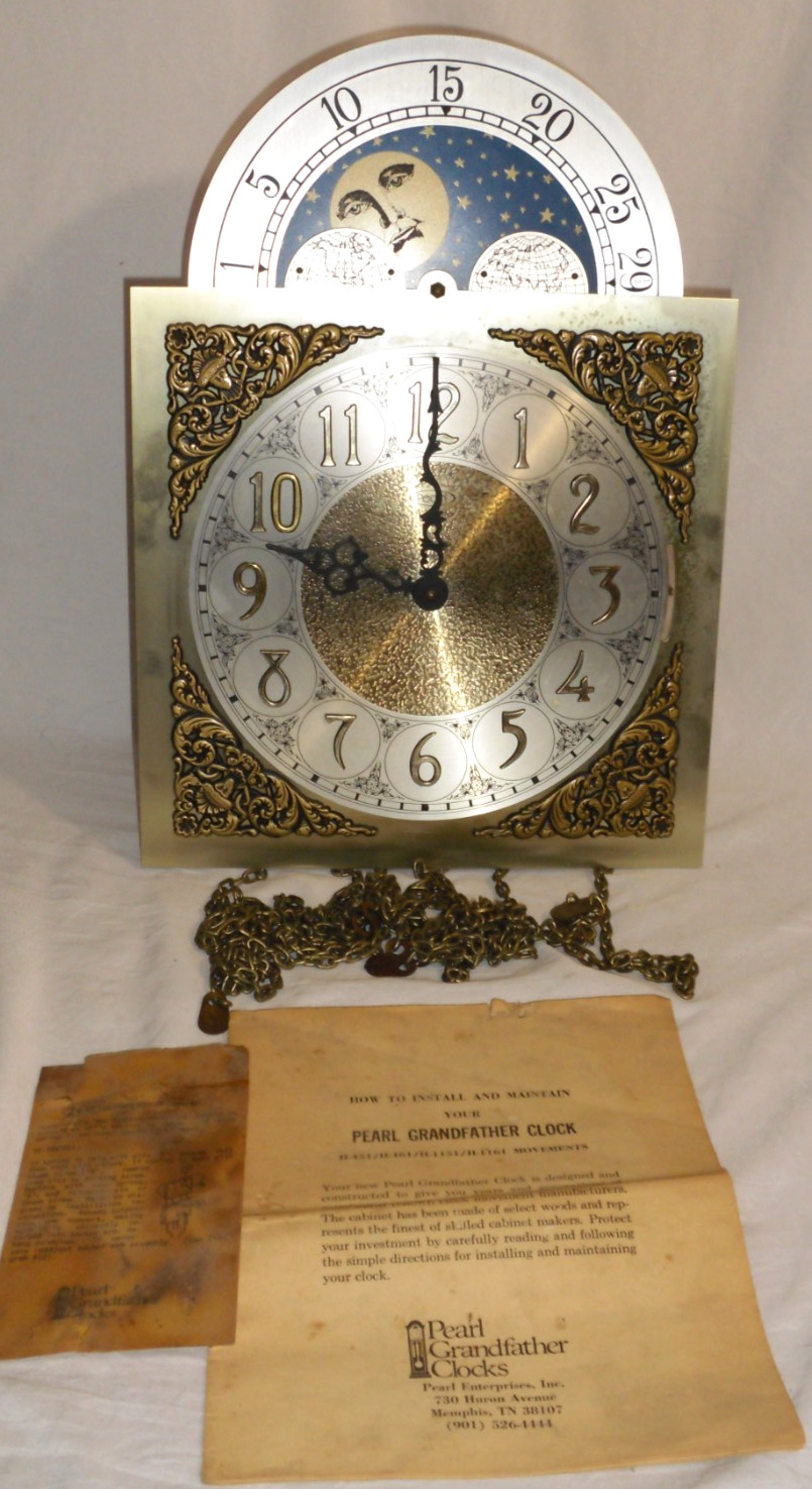Hermle Black Forest Grandfather Clock Movement 451-050H 114 cm Emperor Clocks