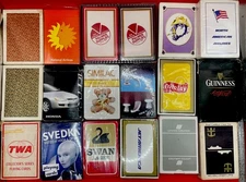 Deck Of Cards Lot Vintage To Now Various Advertising Brands 18 Decks Included
