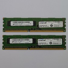 Micron 16 GB (2X 8 GB) DDR3-1600 PC3L-12800E-11-13-E3 2Rx8 1,35 V RAM PC