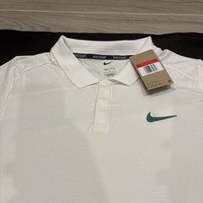 Nike Court Large Premium Advantage Dri-FIT Tennis Polo FD5317-102 White NWT