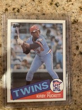 Topps 1985 Kirby Puckett #536 Minnesota Twins Rookie Base Set Baseball Card