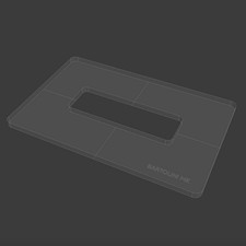 Bass Tonabnehmer Routing Template - Bartolini MK (MK1)