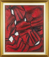 Albino Galvano (Torino 1907-1990) MAC dipinto storico del 1967 Vendita No Profit