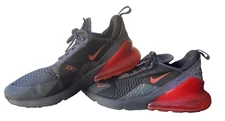 Size 11.5 Nike Air Max 270 Reflective Off Noir Habanero Black/Red BQ6525-001