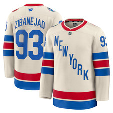 New York Rangers Mika Zibanejad Fanatics 2026 Winter Classic Premium Jersey 52