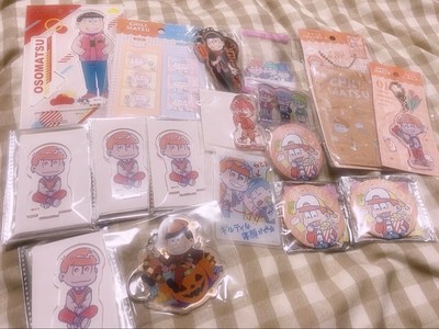 Osomatsu San Osomatsu Collectible Figure Set Authentic Japan Character Goods