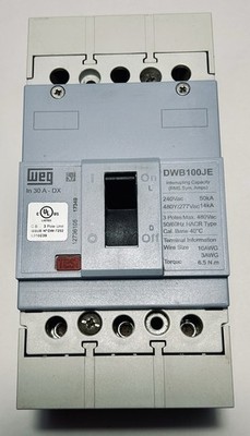 WEG CIRCUIT BREAKER DWB100JE100-3DX