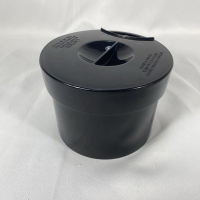 Mr Coffee Iced Tea Pot TM1 Replacement Black Brew Filter Basket With Lid