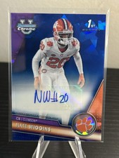 2023 Bowman University Chrome Sapphire Edition #PA-NWI Nate Wiggins Auto