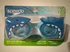 Speedo Kids Sunny Vibes Pop Goggle   Shark Design