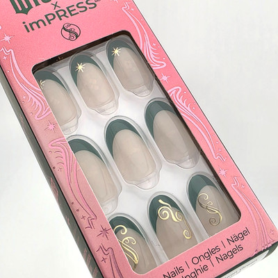 KISS WICKED The Movie x imPRESS Always Been Green (M) No Glue Mani