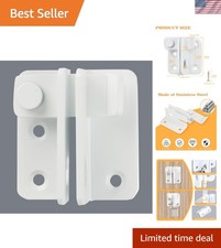 Heavy Duty Stainless Steel Flip Latch White Gate Lock for Enhanced Security