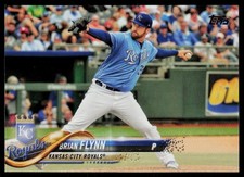 BRIAN FLYNN 2018 TOPPS UPDATE KANSAS CITY ROYALS #US282