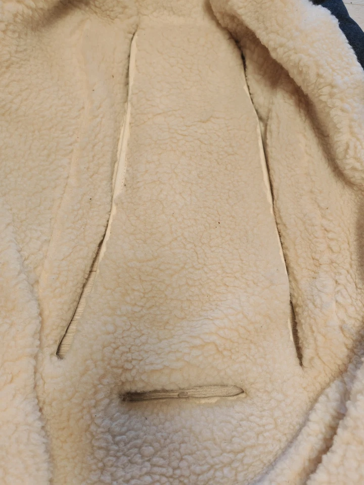 Kaiser Kuschelsack Hoodie MAUS Wolle MAXI COSI WIE NEU - Bild 3 von 4