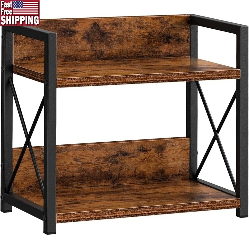 Spice Rack Organizer Tiered Kitchen Countertop Storage Multi-functional Shelves