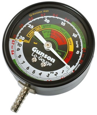 Gunson G4103 Lo Gauge Unterdrucktester Benzinmotor Diagnose und Ladedruckanzeige