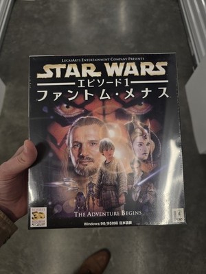 Star Wars: Episode 1 - The Phantom Menace Japanese Big Box Edition PC Sealed New