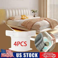 Lock Sheet Holders Keep Sheets Tight Heavy Duty Straps Fit All Mattresses,White