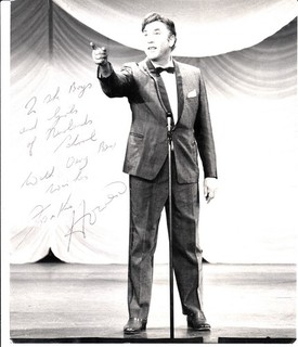 FRANKIE HOWARD VINTAGE HAND SIGNED 9.5 x 8 PHOTO COMEDIAN