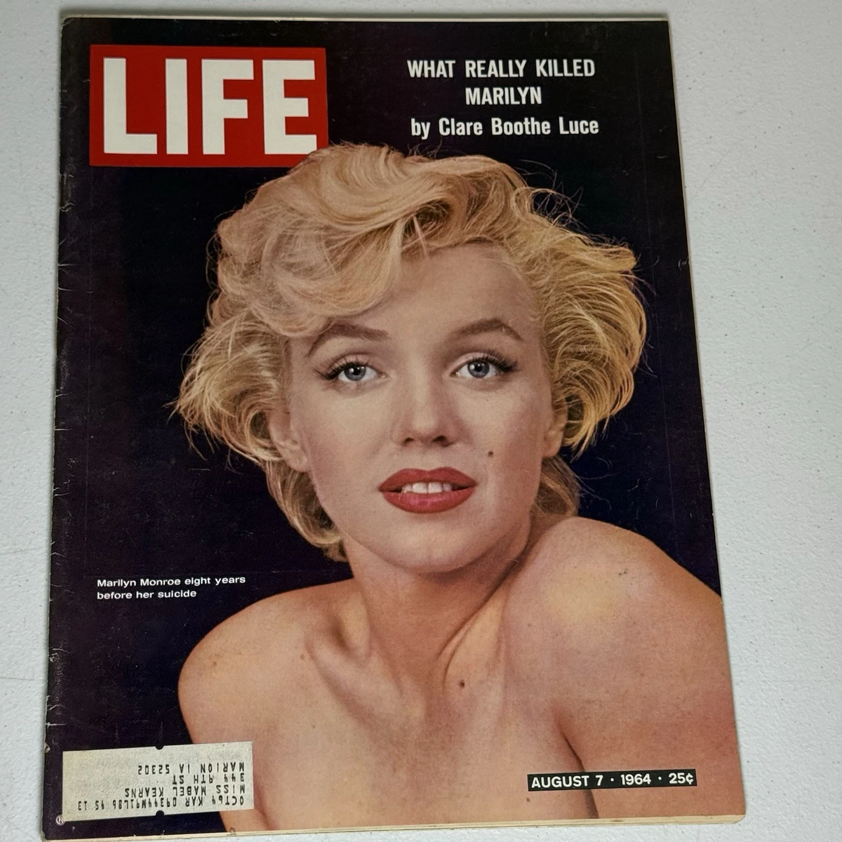 Marilyn Monroe Life Magazine for sale | eBay