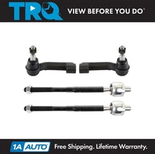 TRQ Inner & Outer Tie Rod Set Fits 15-21 Ford Expedition F-150 Lincoln Navigator