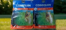2 1 NUTRAMAX COSEQUIN JOINT HEALTH MSM BOSWELLIA SUPPLEMENT DOG 60 X2 120 CHEWS